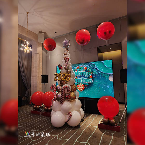 美福飯店聖誕佈置