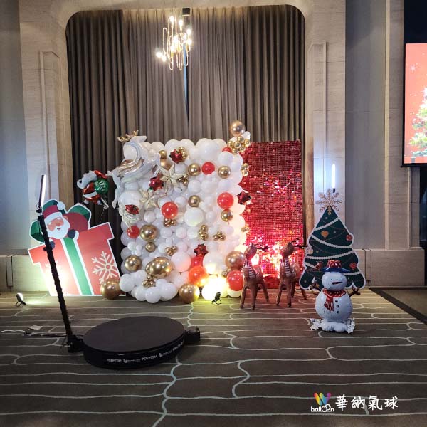 美福飯店聖誕佈置