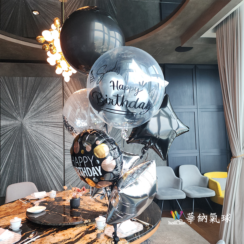 101餐廳生日佈置