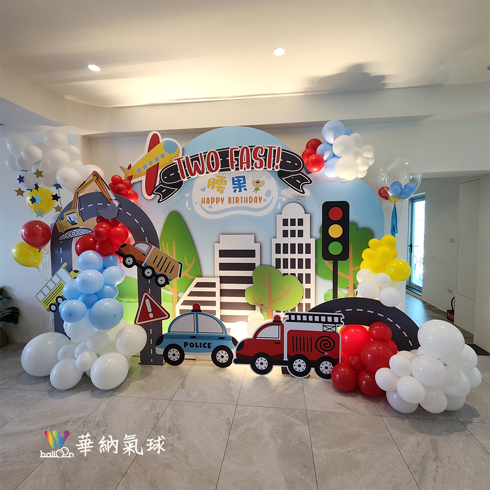 宜蘭民宿梅花參生日佈置