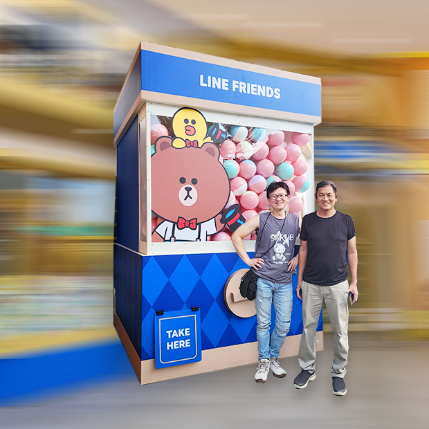 巨型扭蛋機-4代鋼鐵版