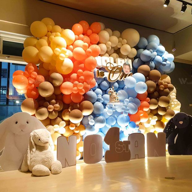 馬賽克氣球牆佈置組 馬賽克氣球牆佈置組