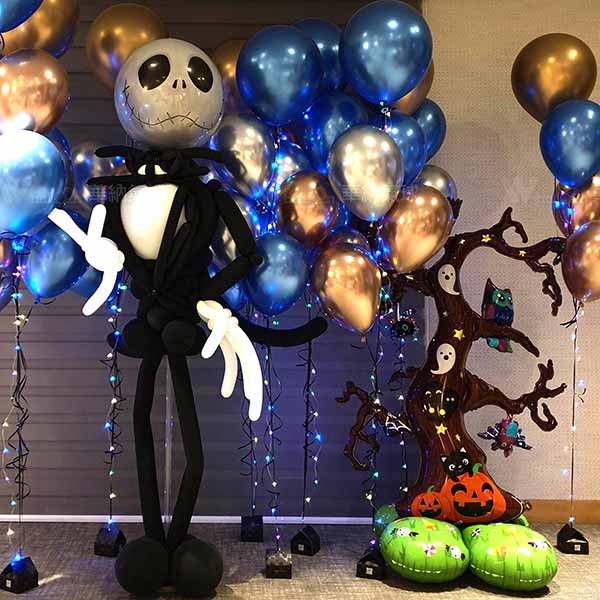 萬聖節氣球佈置組