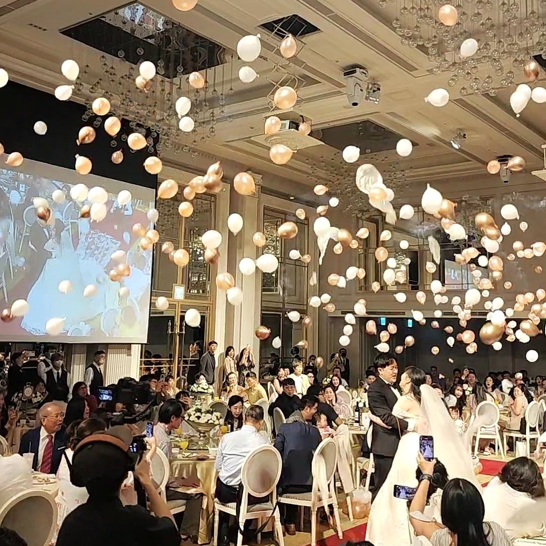 300顆浪漫氣球從天而降 300顆浪漫氣球從天而降