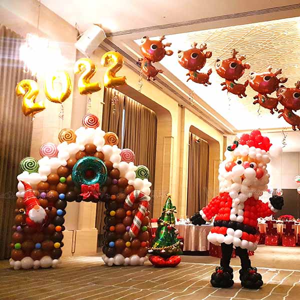 豪華聖誕派對佈置