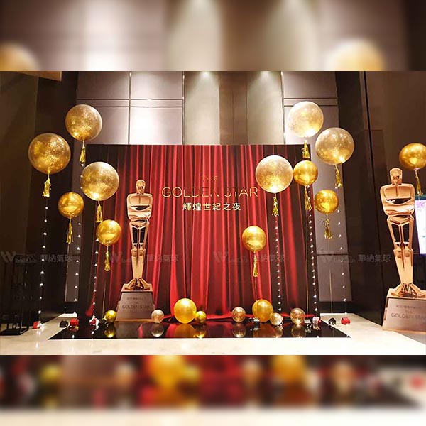 金像獎LED氣球佈置組