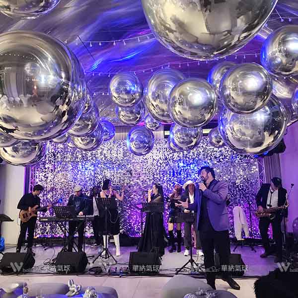 銀河星空亮片牆