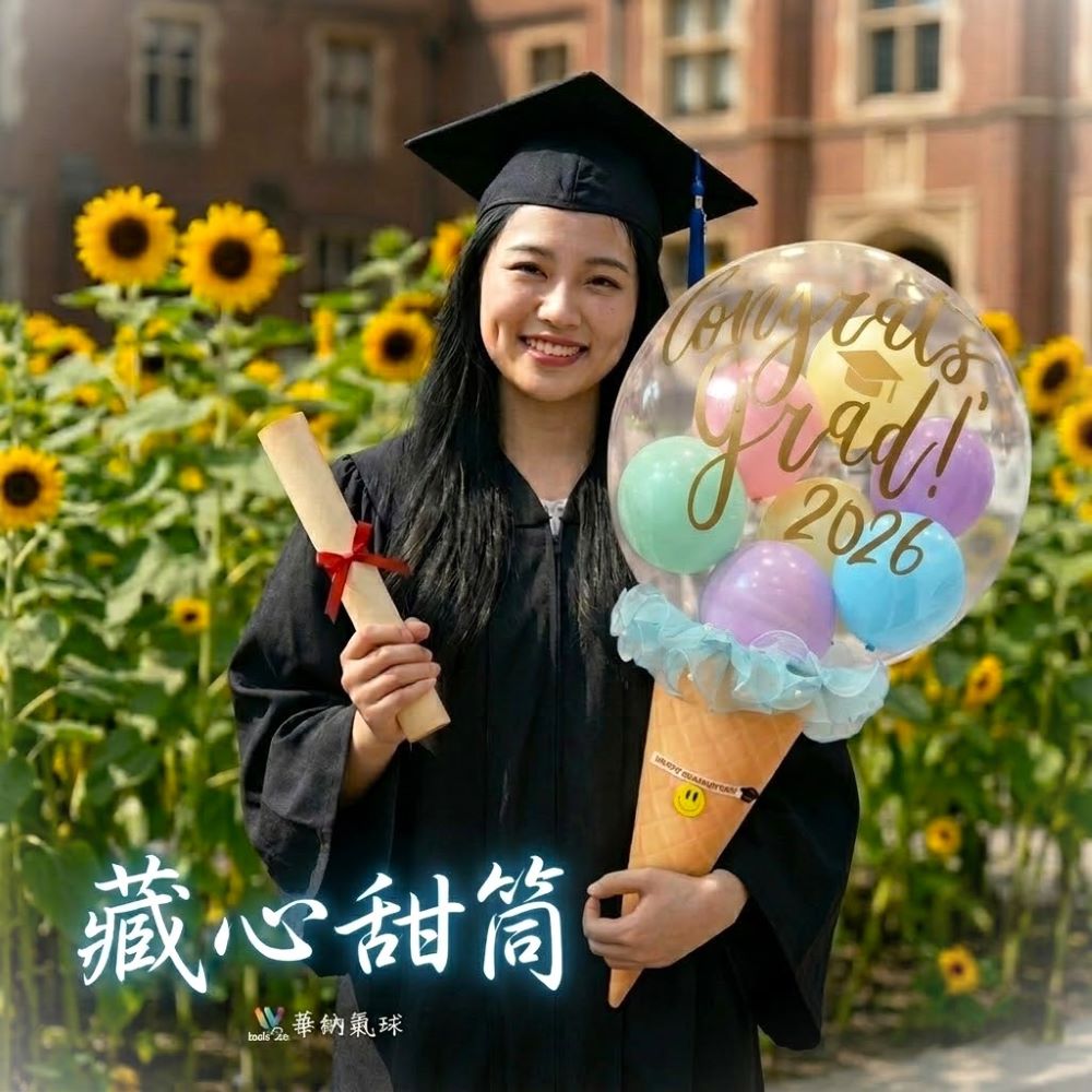 藏心甜筒-畢業款