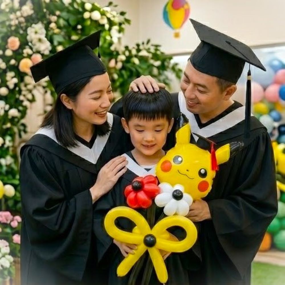 2次元畢業花束